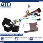 Android Custom Fit Radio Decoder 16 Pin Loom For Mercedes-Benz C-Class CLK W209
