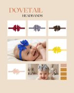 Cute Newborn Baby Girls Bow Headband Infant Headband Accessories Fast Delivery