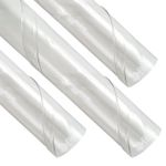 Clear Spiral Tree Guards Professional Shrub Sapling Protector With Canes & Ties