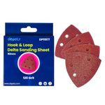 5x Mouse Sanding Sheet Sandpaper 93mm For Bosch, Makita,Black & Decker 120 Grit