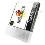 Box Protector PS1 Dual CD Sony PlayStation One Disk Display Case (1-100 Pack)