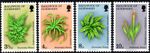 1975 Guernsey Sg 122/125 Guernsey Ferns MNH