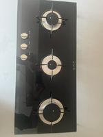 Thetford Series 931 3 Burner Built-In Gas Hob Black Glass 12V Auto Ignition