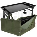 NGT Carp Fishing Giant Dynamic Aluminium Bivvy Camping Table & Bag Carryall Set