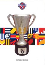 AUSTRALIA FOOTBALL LEAGUE AFL CENTENARY 16 STAMP BOOKLETS MINT MUH ALL 16 TEAMS