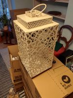 Lantern Metal White Design