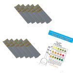 10 x 3 Way Chlorine Test Strips Hot Tub Spa PH TA & Chlorine