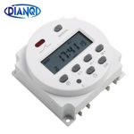 DC 12V 16A LCD Digital Timer Switch Electronic Power Programmable Time Relay UK