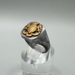 WW2 British General Service Military Soldier Trench Art Ring