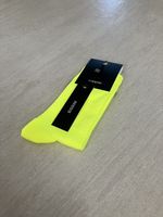 Bissini Hi-Vis Yellow Socks for running and cycling  - made by hand in Italy