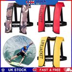 Adult Manual Inflatable Life Jacket Inflation Survival Vest Life Saving Hanging
