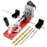 Lumberjack Pocket Hole Jig System Adjustable Joinery Kit Aluminium PHJ95 38mm