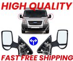 Ford Transit MK6 MK7 2000-2014 Door Wing Mirrors Manual Short Arm Left & Right