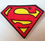 Superman Man of Steel DC Comics embroidery Iron on or Sew on Clothing Patch