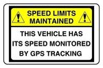 Speed Limits An Maintained This Vehicle Has Its Speed Monitored By Gps Tracking