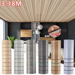 18M Thicken Self Adhesive Thermal Insulation Wallpaper Wood Grain Wall Stickers