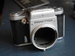 Praktisix 6x6 emdium format camera - nearly working okay - no lens REF:3366