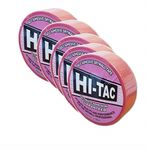 5 PINK SCRIM - Hi Tac Ultimate Adhesive Fibreglass Tape 48mm x 90m Vat Invoice