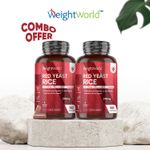 Red yeast - 360Capsules - fermented rice - COenzyme Q10 for heart health - Vegan