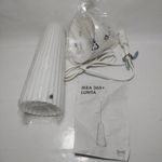 Ikea Lunta 365+ Ceiling Light Ceramic Vintage New Without Box Instructions White