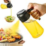 Kmils Oil Dispenser Bottle, Oil Spray Bottle for Cooking, Oil Sprayer 500ml