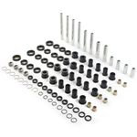 Front/Rear Upper/Lower A-arm Bushing Shaft Kit For Honda Rincon TRX650 TRX680