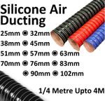 Flexible Silicone Air Ducting Hose High Temp Hot Cold Car Engine Intake Braking