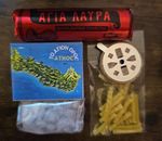 Set Muntele Athos  Tamaie, Carbune, Pluta si  Fitile pentru candela