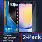 For Samsung A20 A20e A21s A22 A23 A24 A25 A26 Tempered Glass Screen Protector