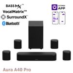 ULTIMEA 5.1.2 Wireless Surround Sound System for TV, Dolby Atmos Soundbar 4K HDR