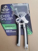 Kent & Stowe Eversharp Anvil Secateurs Large 27mm Cutting