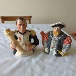Leonardo Collection - Novelty Teapots - " Napoleon Bonaparte" - "Henry VIII"