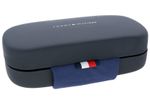 Tommy Hilfiger Sunglasses Case Navy Hard Shell + Cloth | Unisex | New