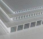 White Corrugated Fluted Board Polyprop Estate Agent For Sale Sign Sheet Plastic