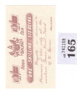 South Africa Anglo-Boer War Green Point Track 1 Shilling 1900 UNC dark red