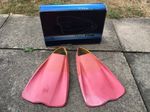 POD PF1 Bodyboard surf swim fins medium/large 9-10 Surfing body board surf