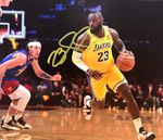 LeBron James Signed LA LAKERS Original 8x10" Authentic Autograph w/COA