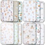 Next to Me Crib Sheets 3-Pack – 100% Cotton Fitted Sheets (83 x 50 cm) Multibuy