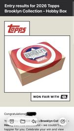 2026 TOPPS Brooklyn Collection  - Marvel  Hobby Box -  Sealed - Quick Sale Price