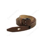 MP40 Leather Sling - Dark Brown - Reproduction - Germany Army