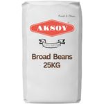 25kg Broad Beans | Whole Dried Fava Beans | Premium Quality | Aksoy