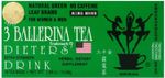 3 Ballerina Herbal Tea Dieters' Drink Extra Strength 18 Tea bags