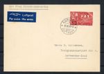 Airmail cover Switzerland Mi. No. 452 single franking Zurich-Rotterdam - b11815