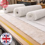 Fire Retardant Polyester Wadding Upholstery Batting 2oz–19oz Soft Padding