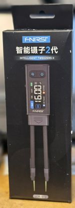FNIRSI LCR-ST2 Smart Tweezer LCR SMD ESR Tester Resistance  Test Tool UK STOCK