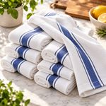 Pack of 10 100% Cotton Catering Tea Towels Kitchen Restaurant Bar Glass Cloths