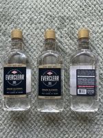 Everclear 151 Proof Grain Alcohol 750ml x1