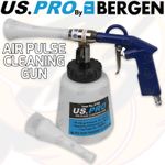 US PRO Air Pulse Cleaning Gun High Pressure Tornado Effect Cleaner Upholstery