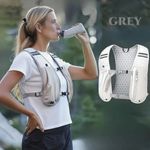 Reflective Running Vest Pack Outdoor Cycling Vest Hiking Hydration Vest Bag