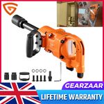 1" Inch 5000Nm Pneumatic Truck Wheel Impact Wrench Inch Air Gun RV Industrial UK
